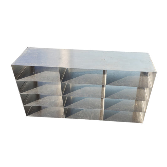 Stainless Steel Laboratory Freezer Rack 12 box